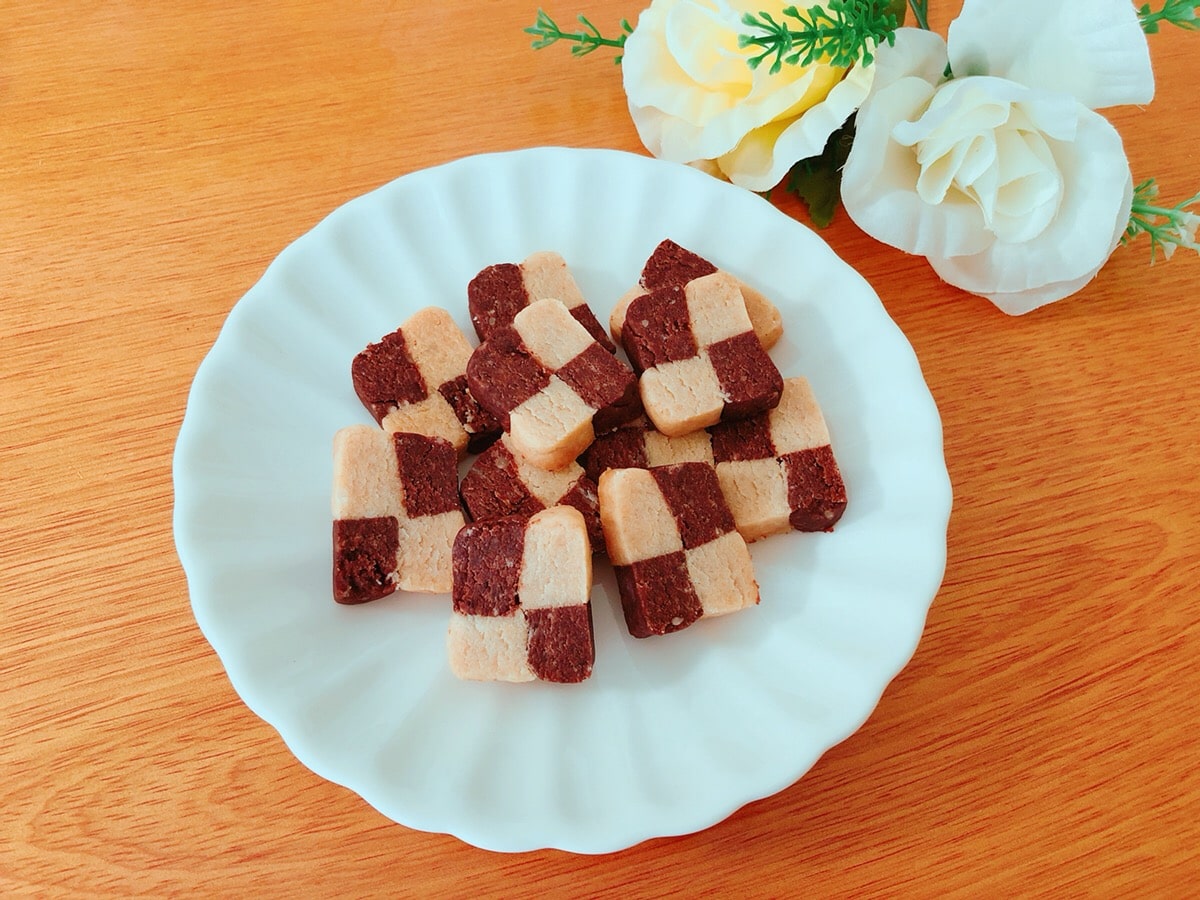 簡単米粉アイスボックスクッキー 卵なしバターなし小麦粉なし 米粉レシピ 管理栄養士namiのレシピブログ