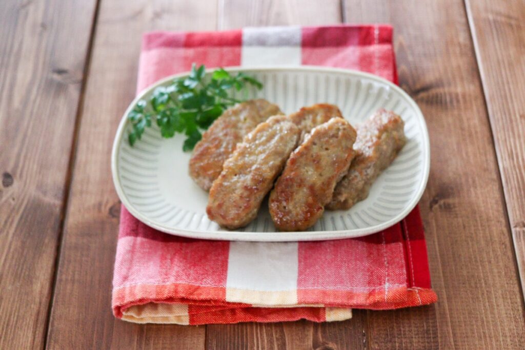 手作り　ウインナー　子ども　幼児食　野菜　ソーセージ　無添加　簡単　スパイスなし