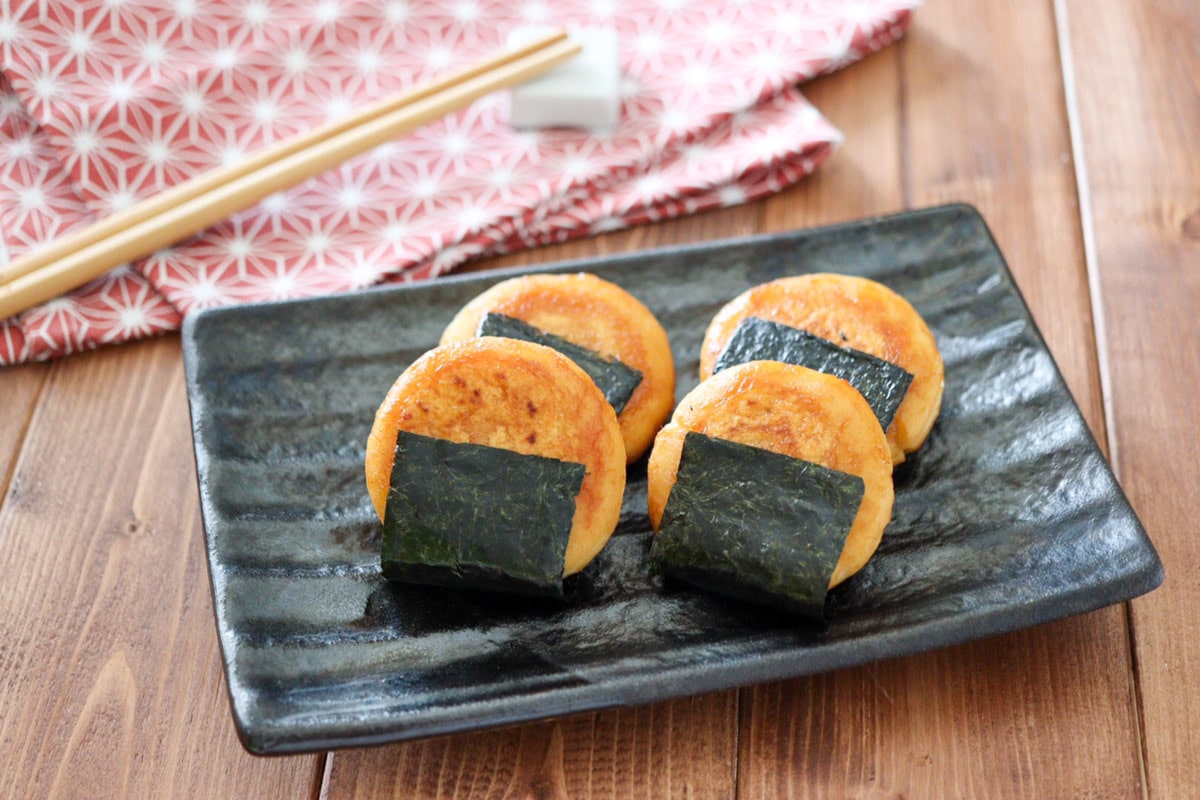 おからもち おからパウダーと片栗粉で簡単 磯辺焼き餅 糖質オフレシピ 管理栄養士namiのレシピブログ
