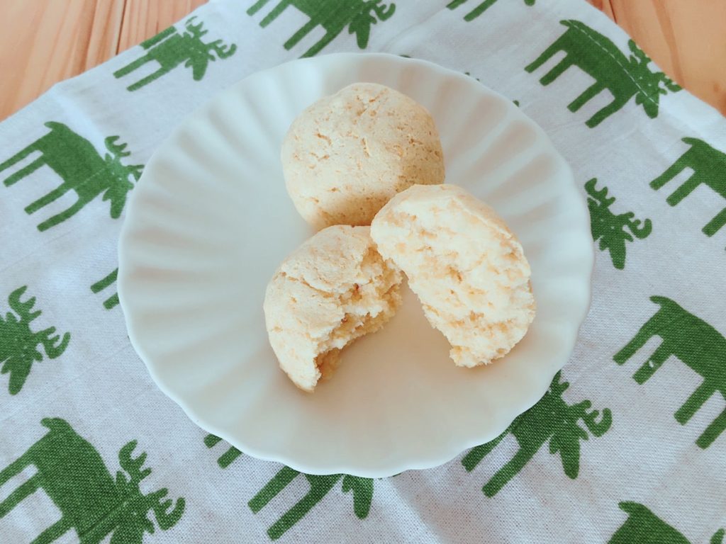 電子レンジで簡単おからパン ダイエット生おからレシピ 油なし卵なし小麦粉なし 管理栄養士namiのレシピブログ