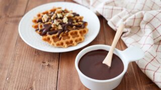 チョコソース チョコなし 子供 簡単 レシピ ココアパウダー