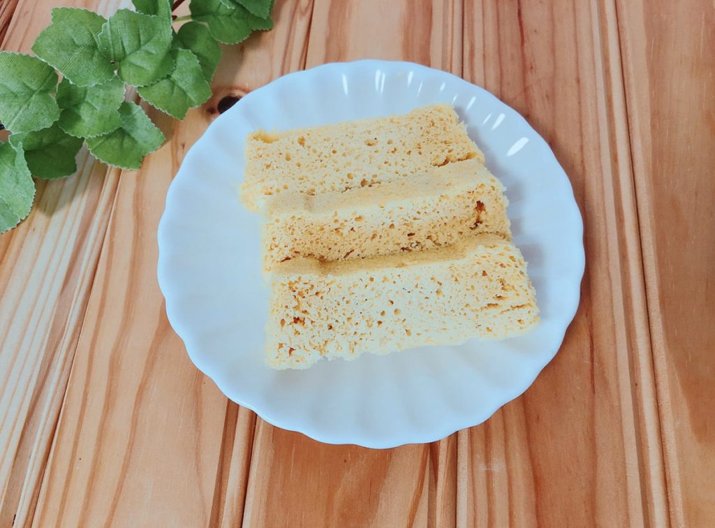 電子レンジで簡単大豆粉蒸しパン 油なし卵なし小麦粉なし 簡単大豆粉レシピ 管理栄養士namiのレシピブログ