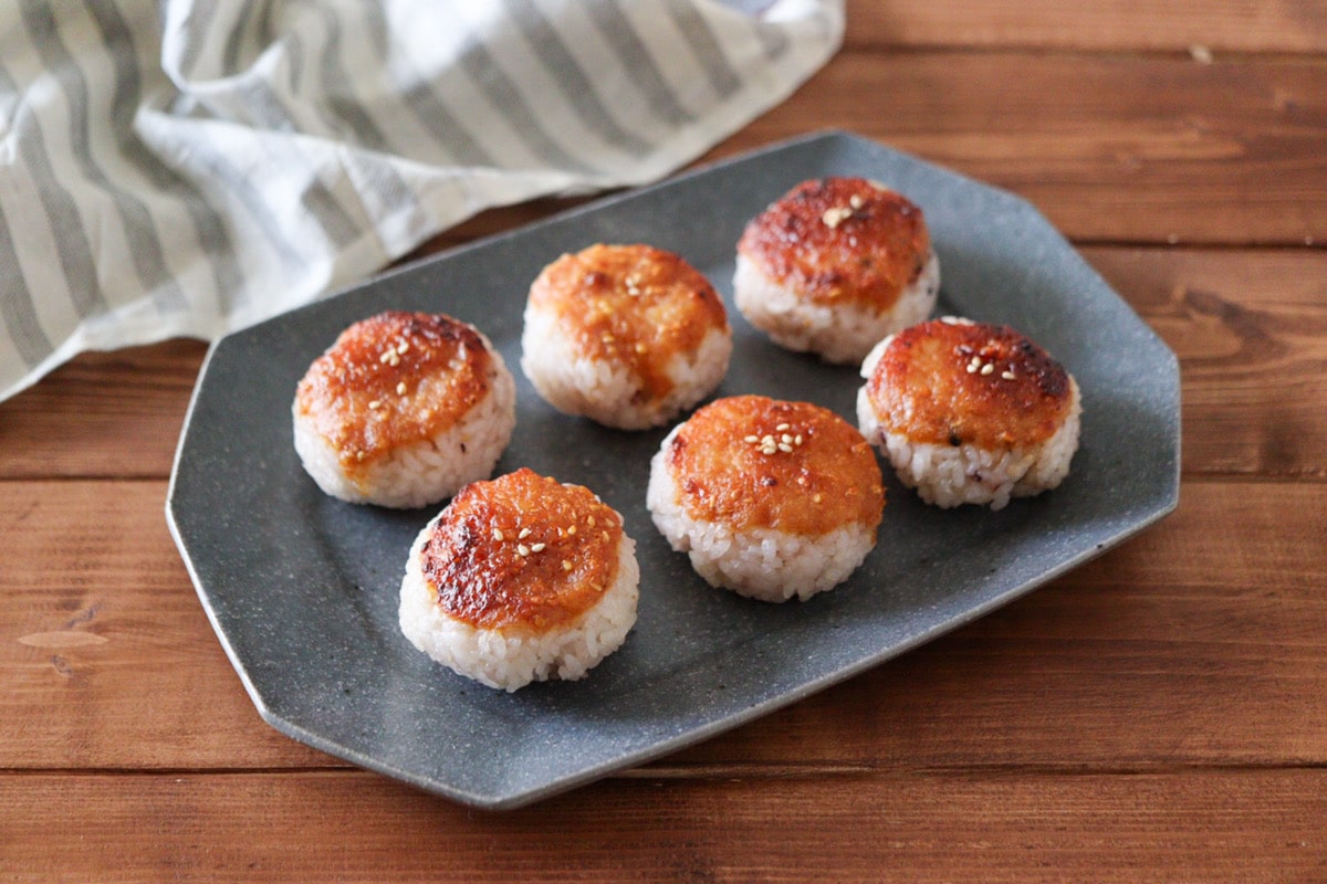 トースターで簡単 五平餅レシピ 余ったご飯でアレンジおやつ 雑穀米使用 くるみなし 管理栄養士namiのレシピブログ