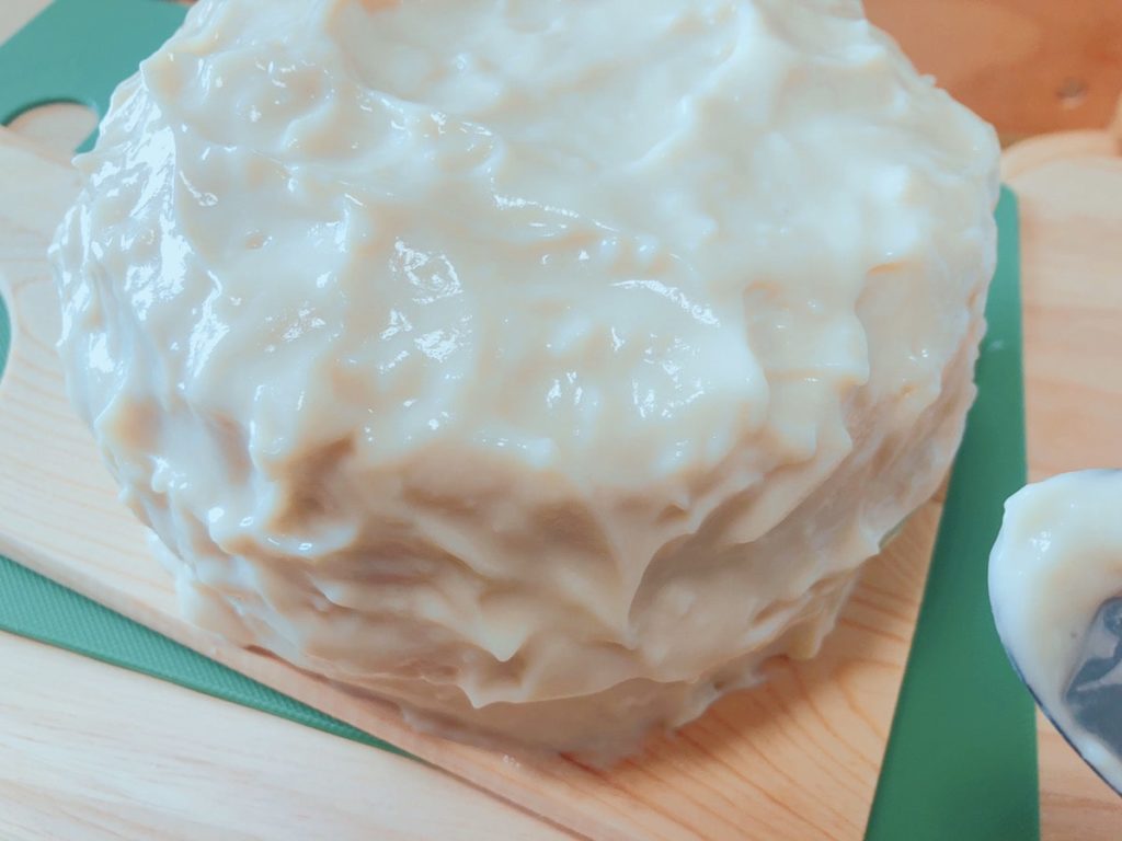 スマッシュケーキレシピ ナッペなしで簡単 卵乳小麦粉油不使用 １歳誕生日ケーキ 管理栄養士namiのレシピブログ