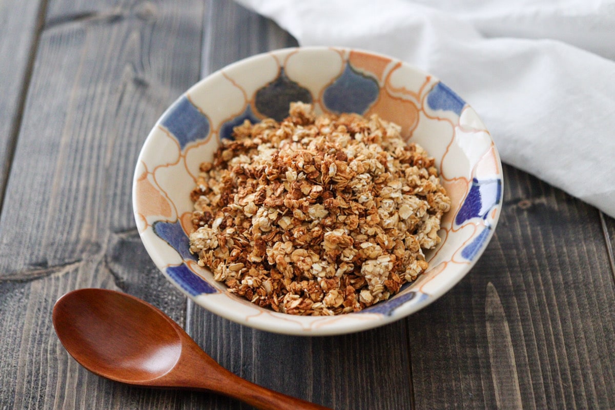穀物不使用グラノーラのレシピ