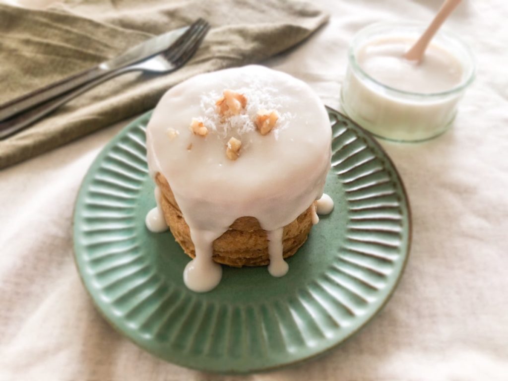 パンケーキソースレシピ 小麦粉なし生クリームなし 豆乳orアーモンドミルクで簡単 管理栄養士namiのレシピブログ
