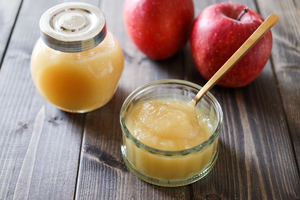 りんごジャムレシピ 砂糖不使用 幼児食 離乳食にも 管理栄養士namiのレシピブログ