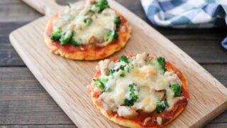 おからピザ サイリウムなし 糖質オフ ダイエットレシピ