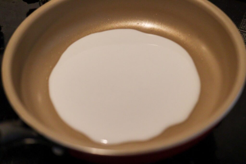 米粉 クレープ フライパン 卵なし