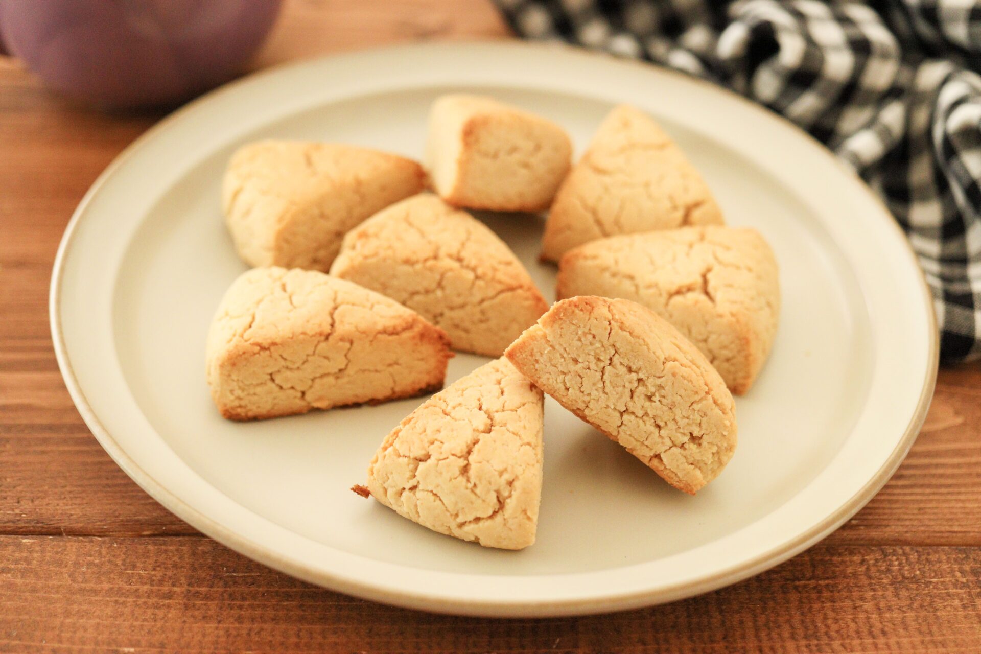 メープルピーカンスコーンのレシピ