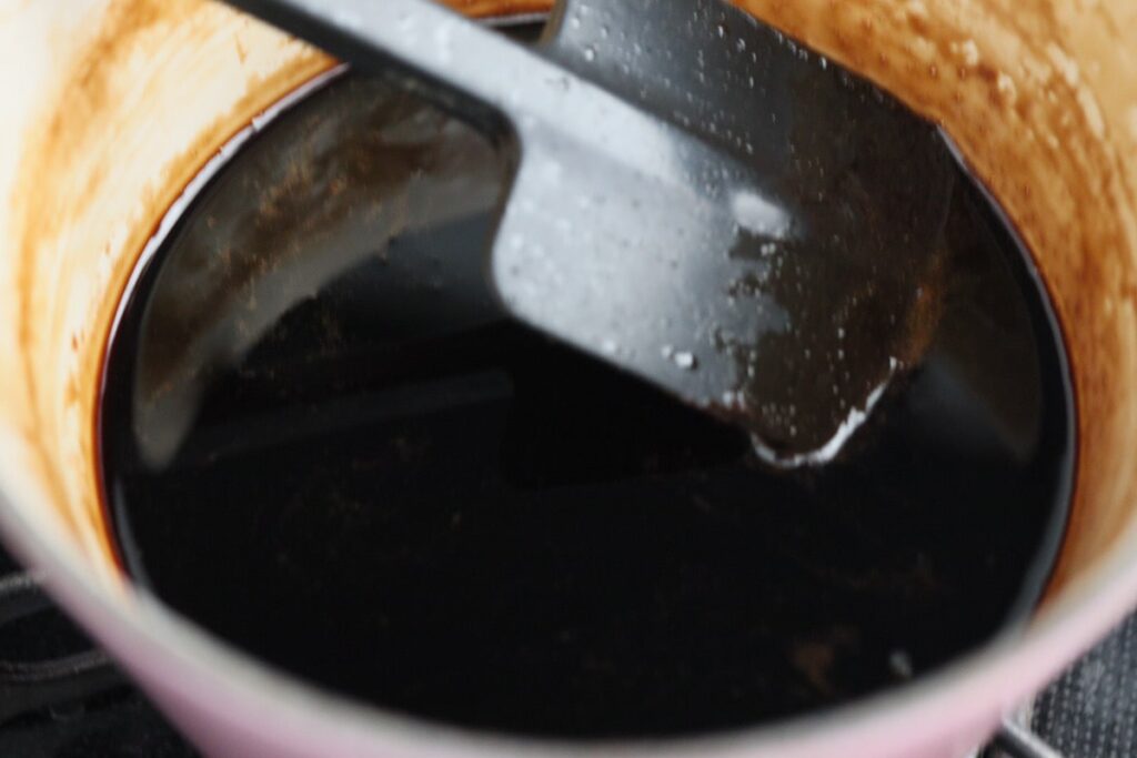 黒糖　黒みつ　鍋　粉末　レシピ